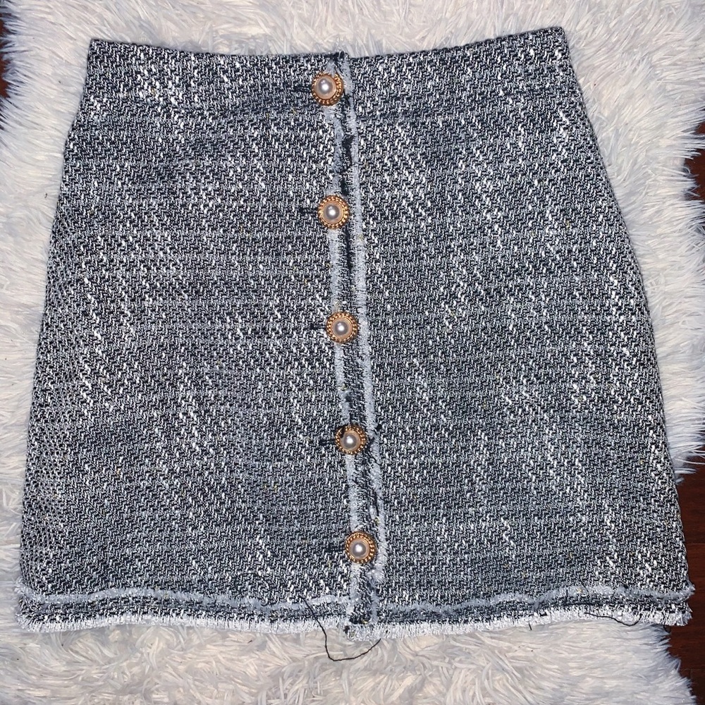 tweed skirt